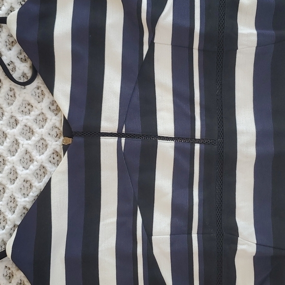 French Connection Striped Sheath Mini Dress NWT - Picture 12 of 17